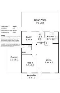 Floorplan of Homely house listing, 21/76 Gawler Street, Mount Barker SA 5251