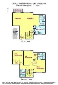 Floorplan of Homely townhouse listing, 26/400 Victoria Parade, East Melbourne VIC 3002
