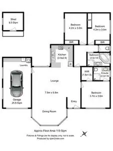 Floorplan of Homely house listing, 62 Lower Road, New Norfolk TAS 7140