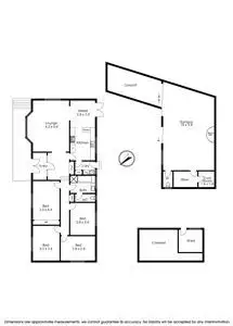 Floorplan of Homely house listing, 16 Aisbett Avenue, Wantirna South VIC 3152