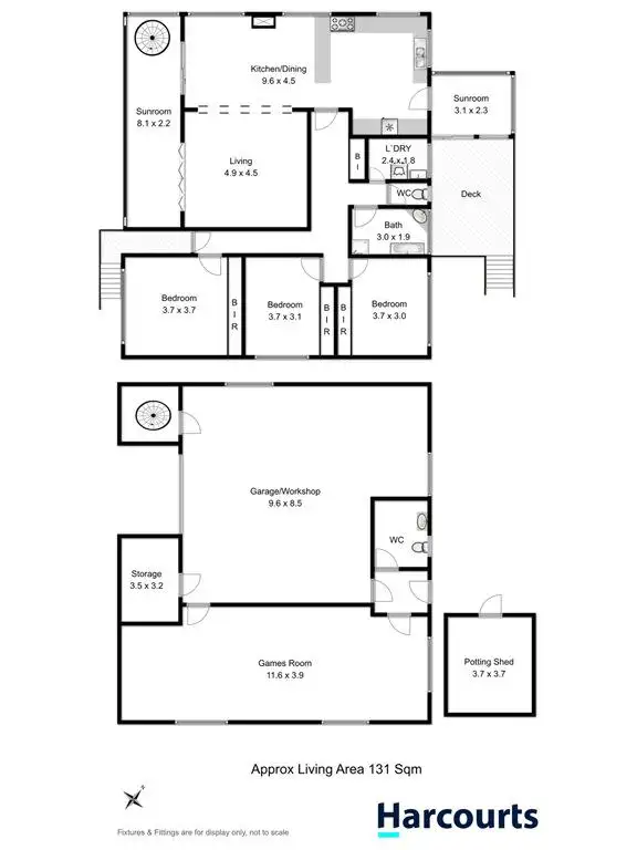 Floorplan of Homely house listing, 15 Como Street, Howrah TAS 7018