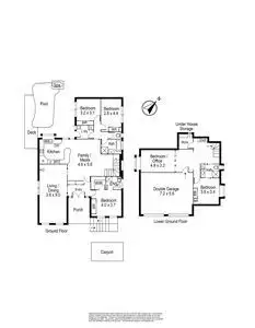 Floorplan of Homely house listing, 52 Brentwood Drive, Wantirna VIC 3152