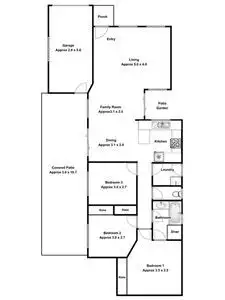 Floorplan of Homely house listing, 25 Woburn Abbey Court, Wattle Grove NSW 2173