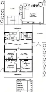 Floorplan of Homely house listing, 14 Brougham Street, Magill SA 5072