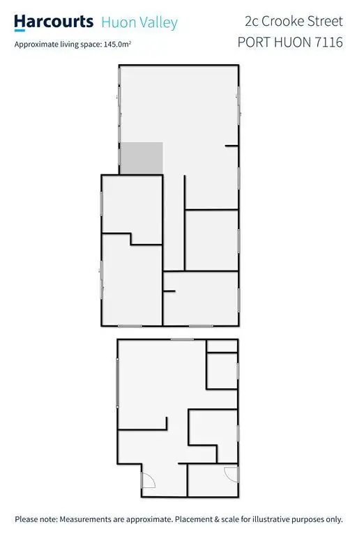 Floorplan of Homely house listing, 2C Crooke Street, Port Huon TAS 7116