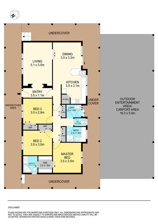 Floorplan of Homely house listing, 185 Creswick-Lawrence Road, Creswick VIC 3363