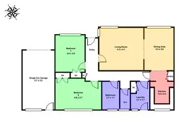 Floorplan of Homely house listing, Address available on request