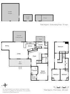 Floorplan of Homely house listing, 5-7 Cicero Court, Blackmans Bay TAS 7052