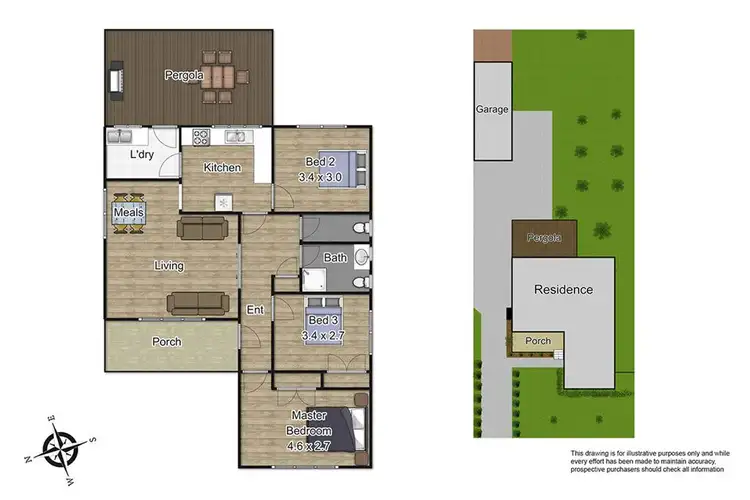 Floorplan of Homely house listing, 17 Bowmore Road, Noble Park VIC 3174