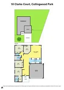 Floorplan of Homely house listing, 10 Clarke Court, Collingwood Park QLD 4301