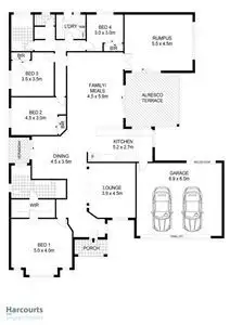 Floorplan of Homely house listing, 85 Northwater Way, Burton SA 5110