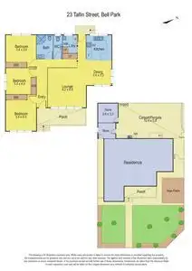 Floorplan of Homely house listing, 23 Tallinn Street, Bell Park VIC 3215