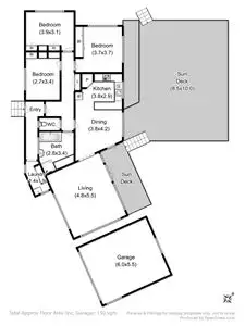 Floorplan of Homely house listing, 6 Frankcomb Street, Huonville TAS