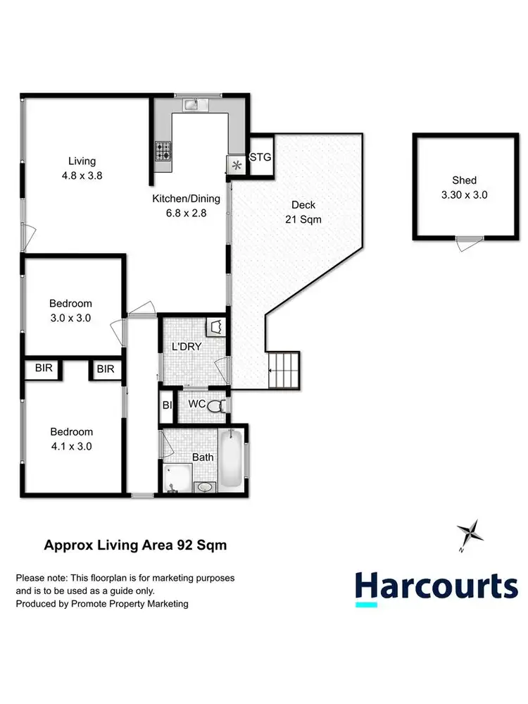 Floorplan of Homely house listing, 55 Clinton Road, Geilston Bay TAS 7015