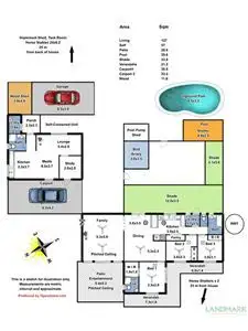 Floorplan of Homely rural property listing, 34 Ronda Ave, Roseworthy SA 5371