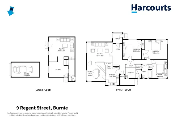 Floorplan of Homely house listing, 9 Regent Street, Burnie TAS 7320