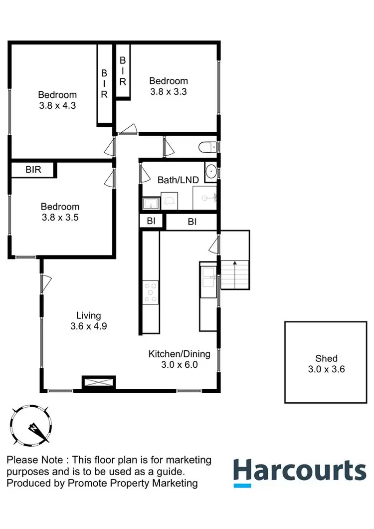 Floorplan of Homely house listing, 51 Spring Street, Claremont TAS 7011
