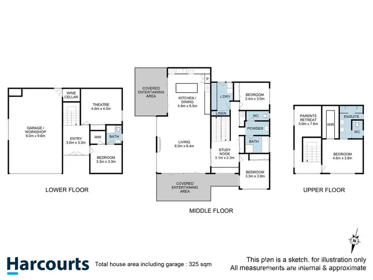 Floorplan of Homely house listing, 5 Christophers Way, Kingston Beach TAS 7050