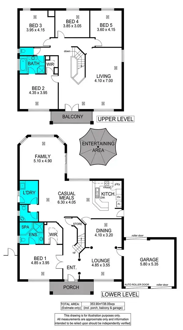 Floorplan of Homely house listing, 56 Holdfast Drive, Sheidow Park SA 5158