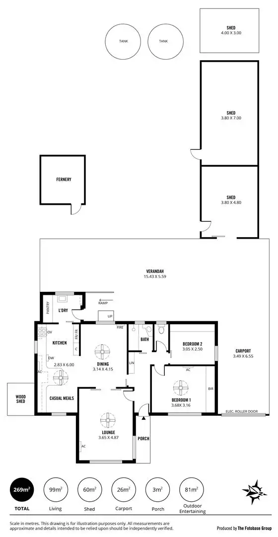 Floorplan of Homely house listing, 26 Western Avenue, Pasadena SA 5042