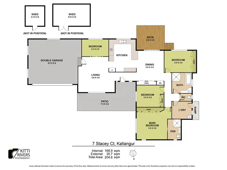 Floorplan of Homely house listing, 7 Stacey Court, Kallangur QLD 4503