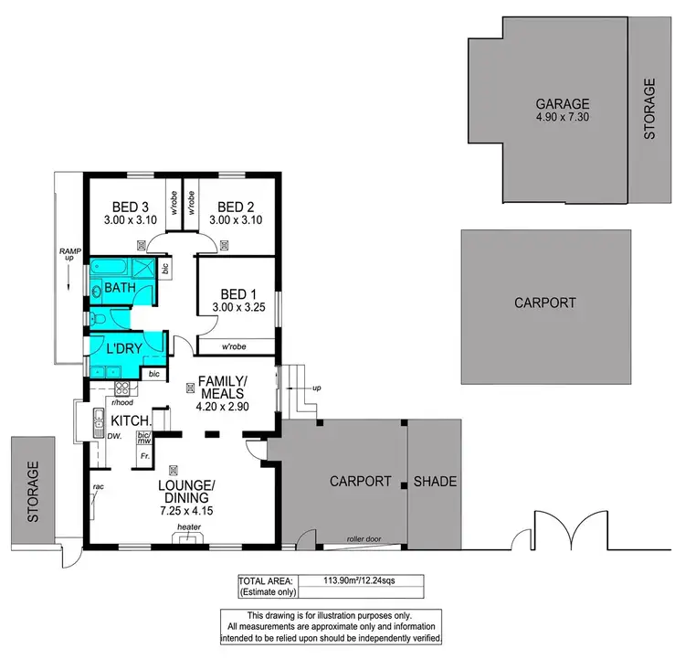 Floorplan of Homely house listing, 15 Fireball Avenue, Hallett Cove SA 5158