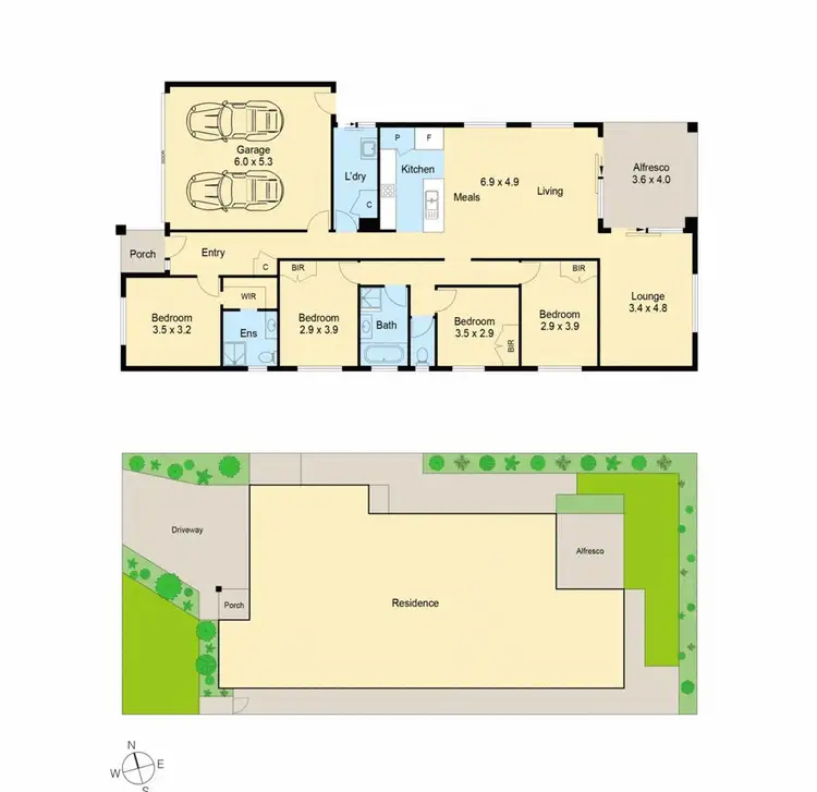 Floorplan of Homely house listing, 52 Ethereal Way, Sandhurst VIC 3977
