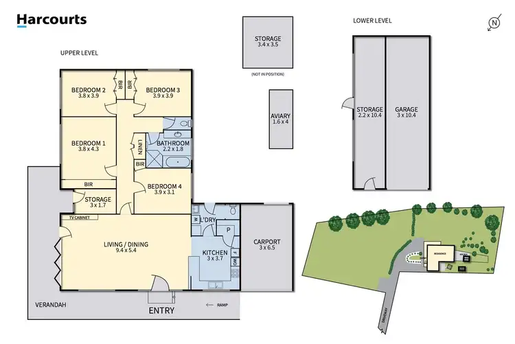 Floorplan of Homely house listing, 18 Upper McEwans Road, Legana TAS 7277