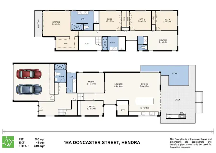 Floorplan of Homely house listing, 16A Doncaster Street, Hendra QLD 4011