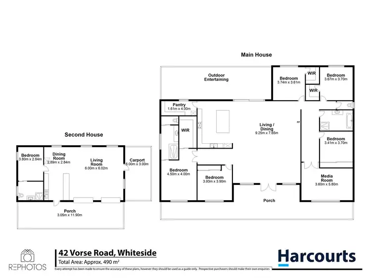 Floorplan of Homely rural property listing, 42 Vores Road, Whiteside QLD 4503