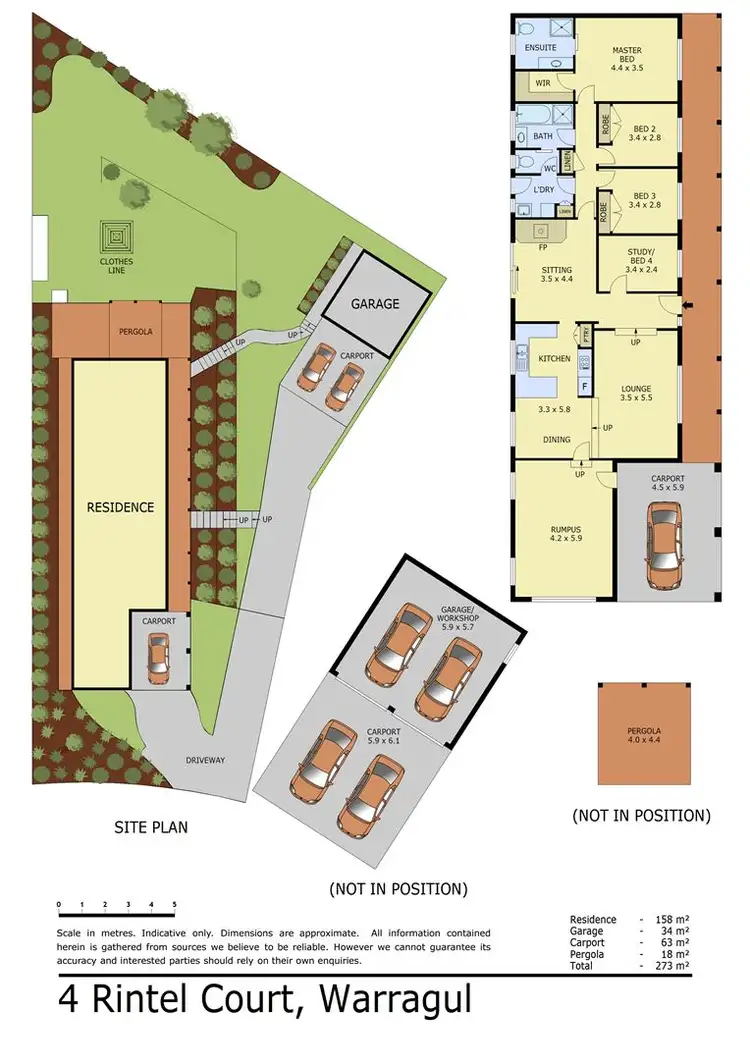 Floorplan of Homely house listing, 4 Rintel Court, Warragul VIC 3820