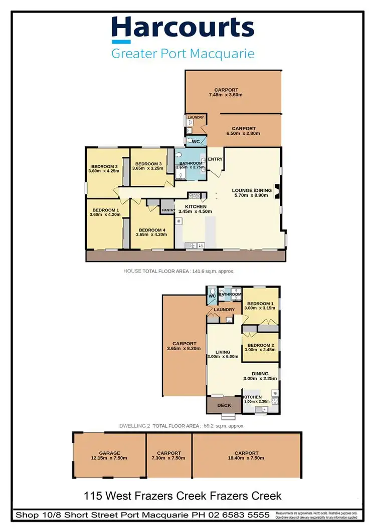 Floorplan of Homely rural property listing, 115 West Frazers Creek Road, Frazers Creek NSW 2446