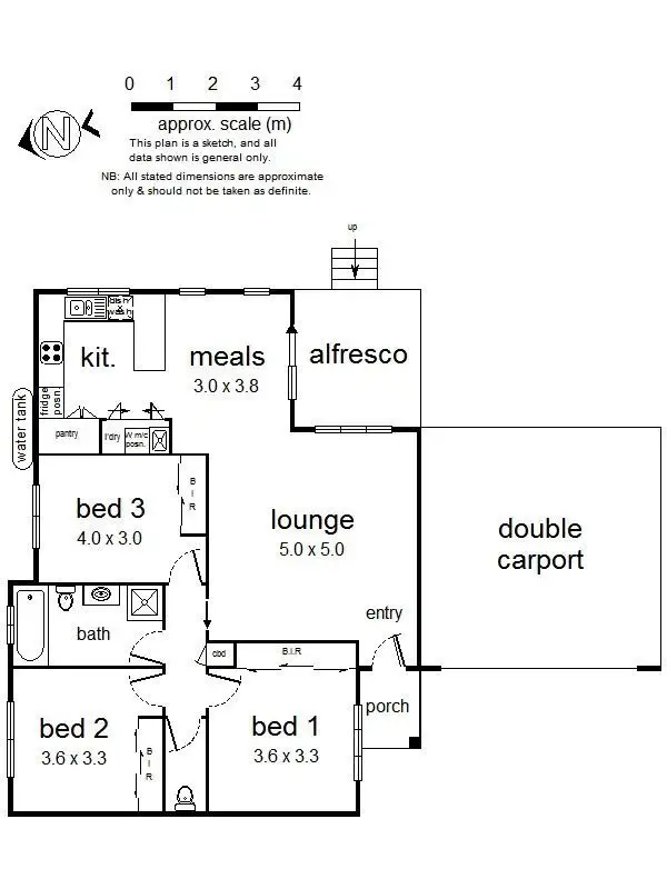 Floorplan of Homely unit listing, 3/91 Lusher road, Croydon VIC 3136