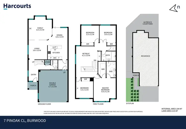 Floorplan of Homely townhouse listing, 7 Pinoak Close, Burwood VIC 3125