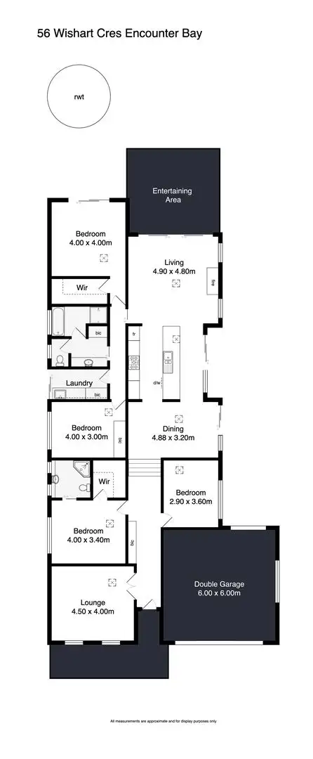 Floorplan of Homely house listing, 56 Wishart Crescent, Encounter Bay SA 5211