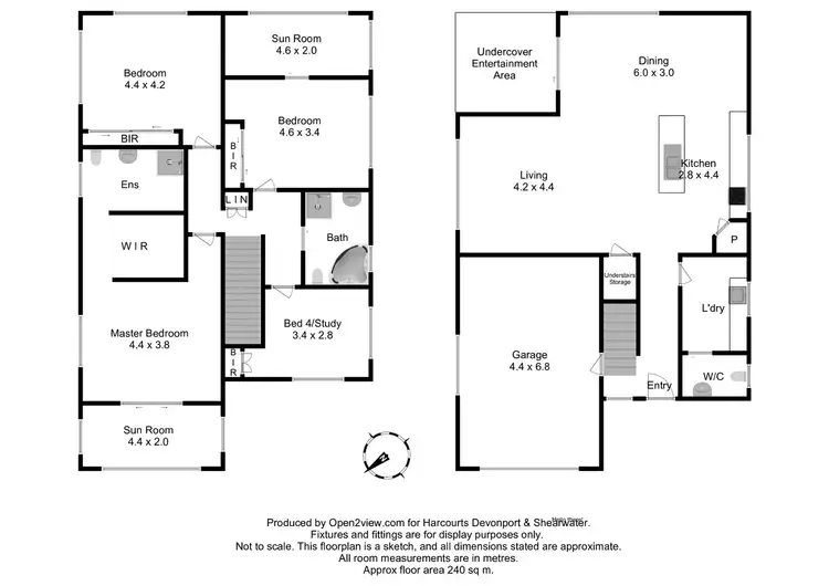 Floorplan of Homely house listing, 2 Hedstrom Drive, Stony Rise TAS 7310