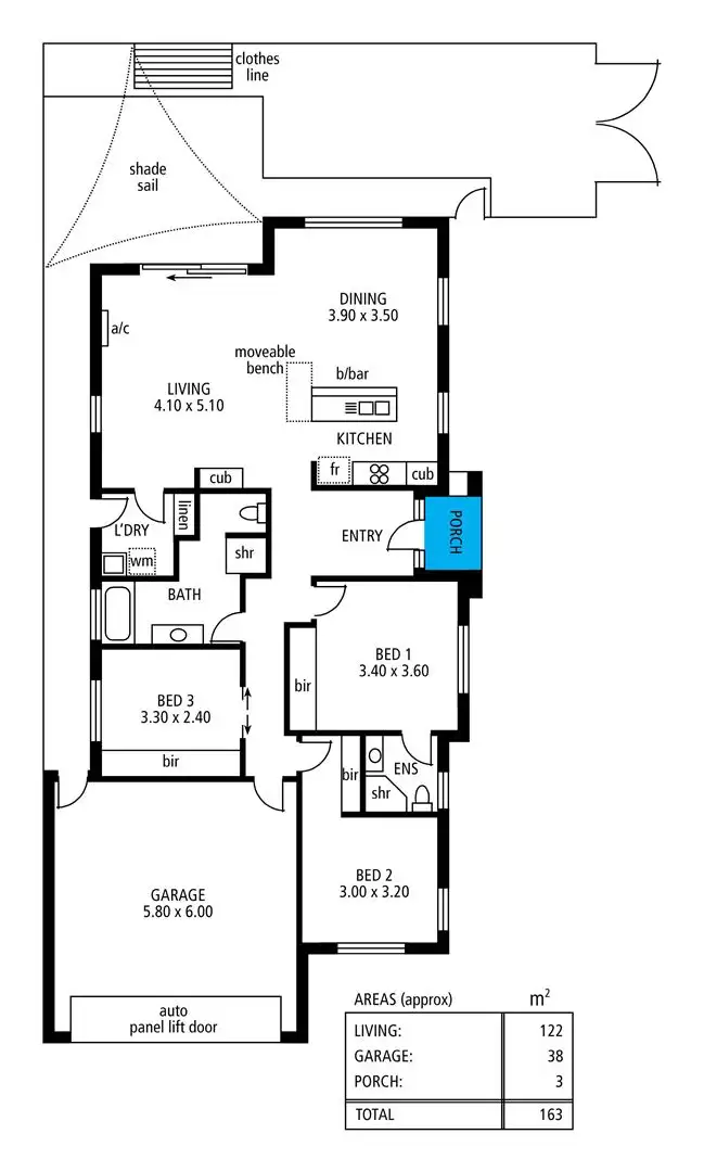 Floorplan of Homely house listing, 5 Robb Street, Encounter Bay SA 5211