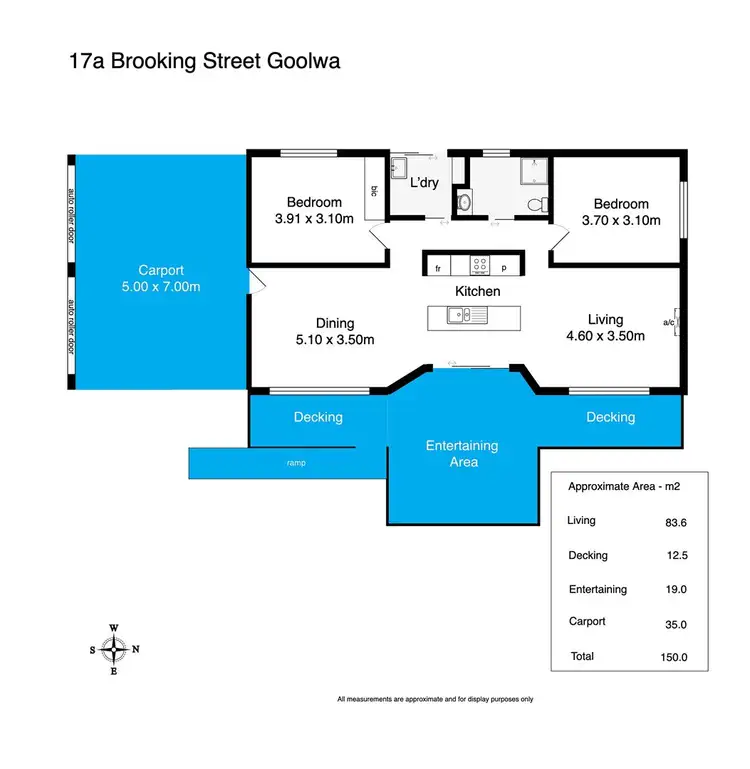 Floorplan of Homely house listing, 17a Brooking Street, Goolwa SA 5214