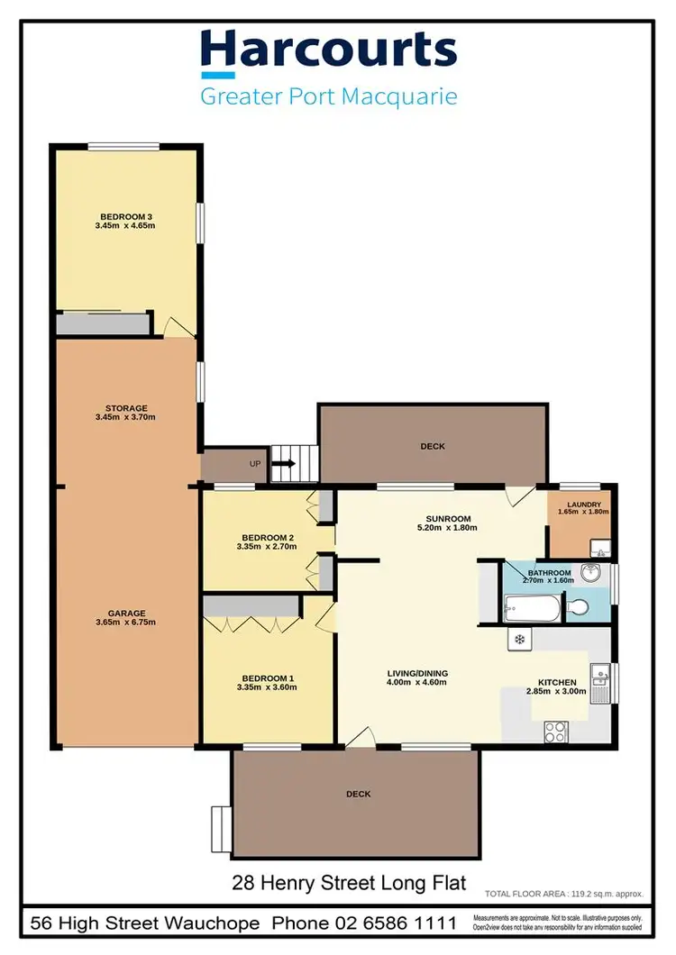 Floorplan of Homely house listing, 28 Henry Street, Long Flat NSW 2446