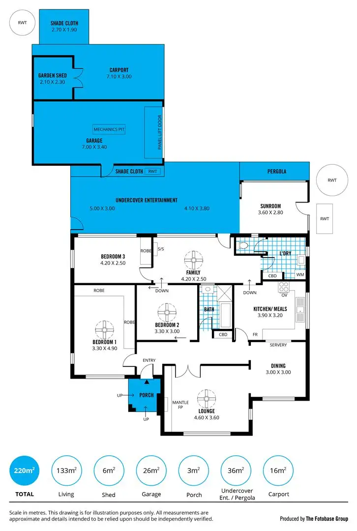 Floorplan of Homely house listing, 24 Morgan Avenue, Daw Park SA 5041