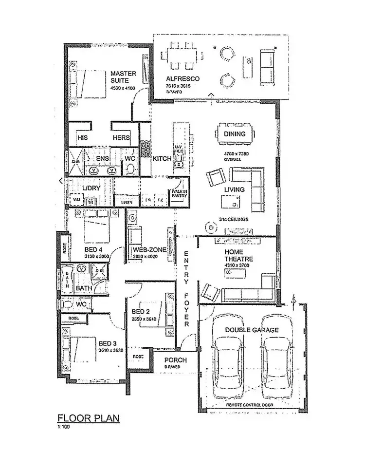 Floorplan of Homely house listing, 2 Yate Street, Manjimup WA 6258