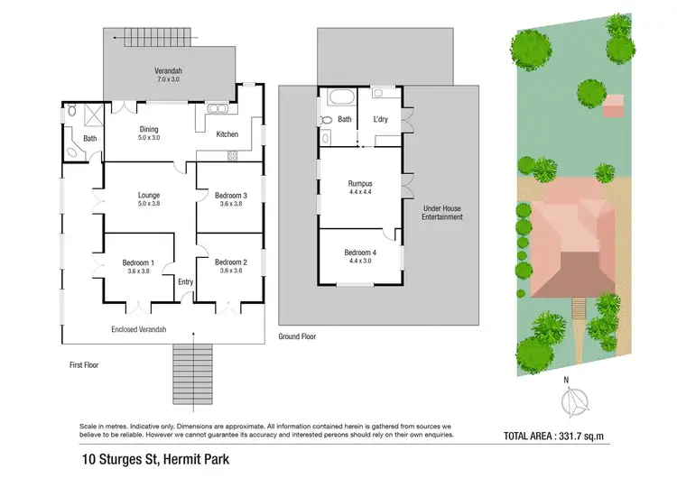 Floorplan of Homely house listing, 10 Sturges Street, Hermit Park QLD 4812