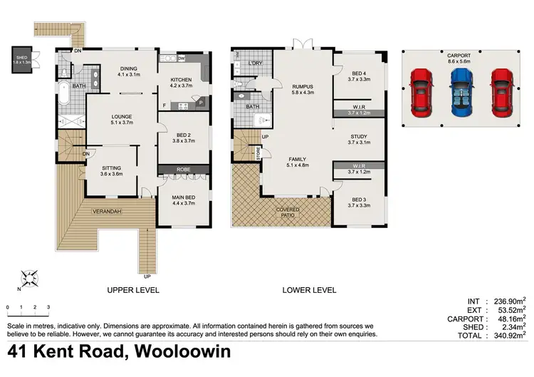 Floorplan of Homely house listing, 41 Kent Road, Wooloowin QLD 4030