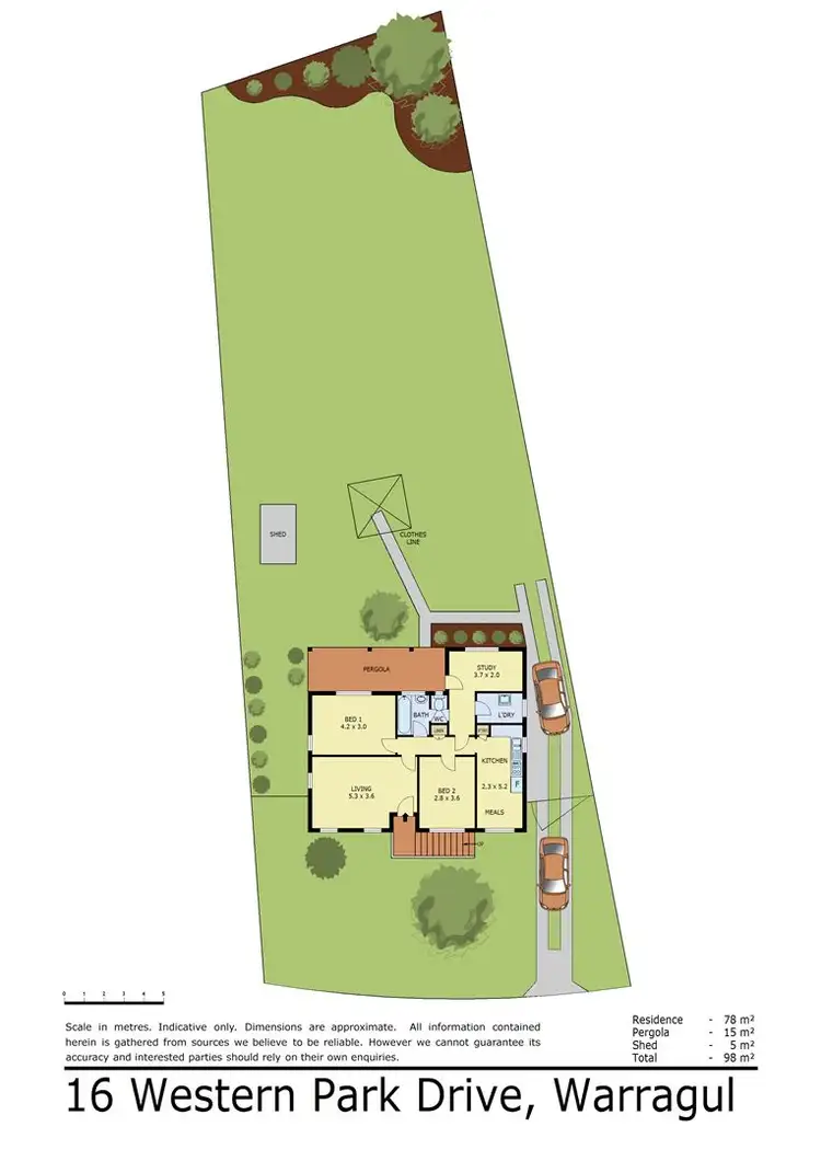 Floorplan of Homely house listing, 16 Western Park Drive, Warragul VIC 3820