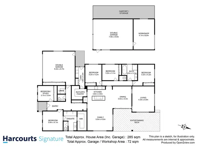 Floorplan of Homely house listing, 26 Tristan Court, Acton Park TAS 7170