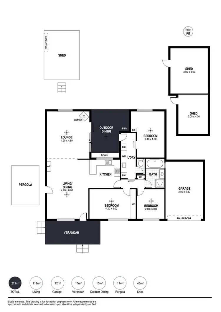 Floorplan of Homely house listing, 18 Birchall Road, Goolwa Beach SA 5214