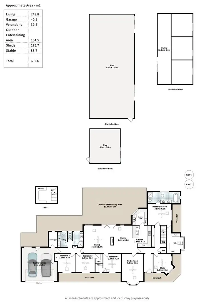 Floorplan of Homely house listing, 46 Cox Road, Aldinga Beach SA 5173