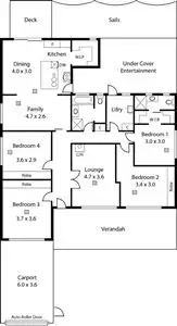 Floorplan of Homely house listing, 19 Mortimer Street, Kurralta Park SA