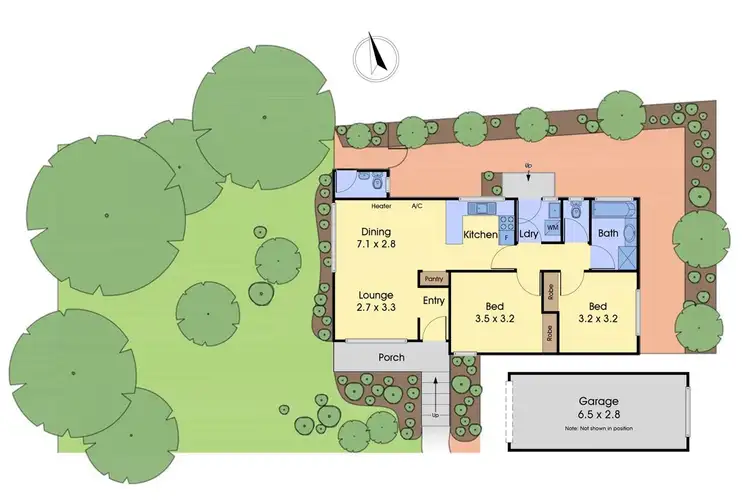 Floorplan of Homely unit listing, 4/21 The Glen, Ferntree Gully VIC 3156