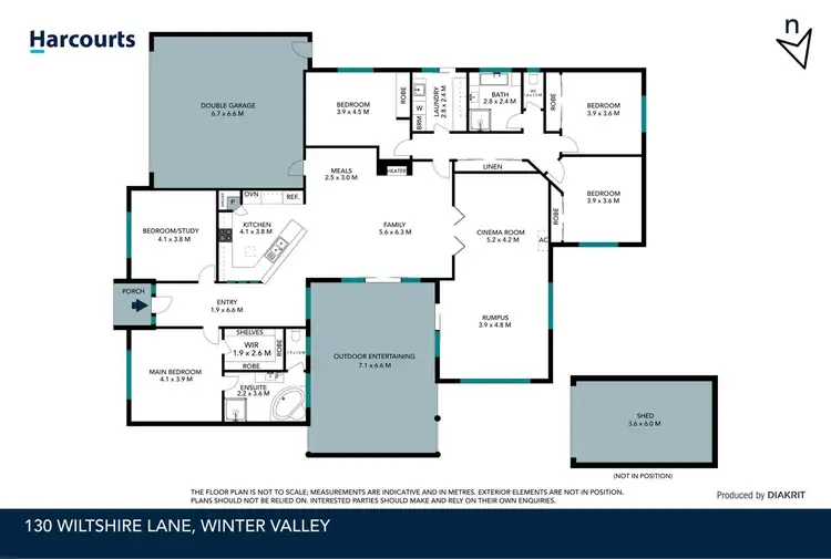 Floorplan of Homely house listing, 130 Wiltshire Lane, Delacombe VIC 3356
